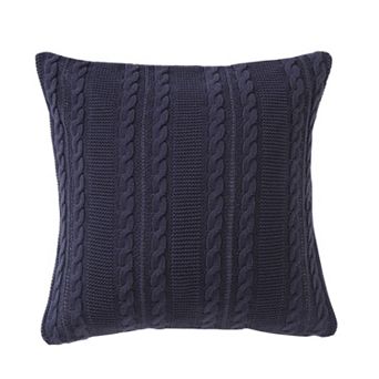 VCNY Dublin Cable Knit Throw Pillow