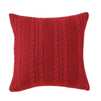 VCNY Dublin Cable Knit Throw Pillow