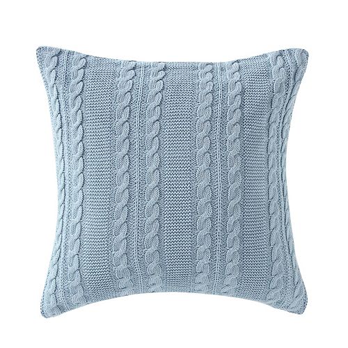 VCNY Dublin Cable Knit Throw Pillow