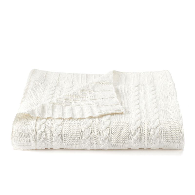 Vcny dublin discount cable knit throw