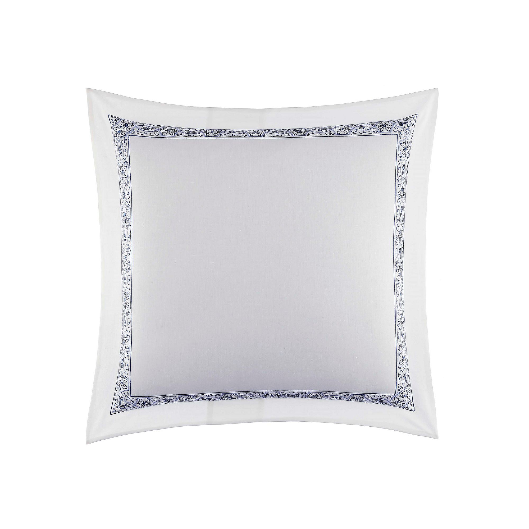 Laura Ashley Lifestyles Charlotte Euro Sham, Blue