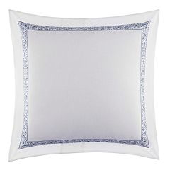 Company Store Ashley Standard Pillow Sham Caribbean Blue 195C 34095B 