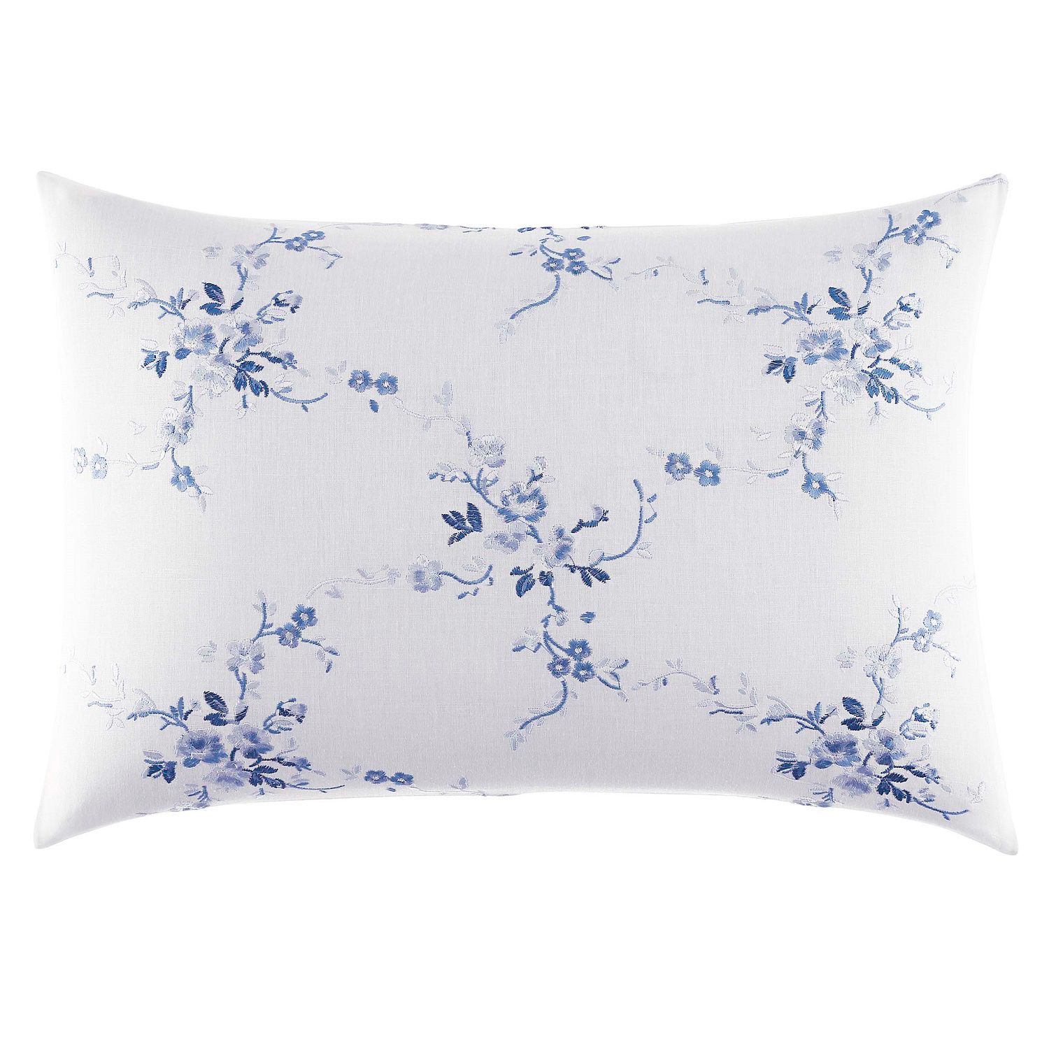 Image for Laura Ashley Lifestyles Charlotte Embroidered Throw Pillow at Kohl's.