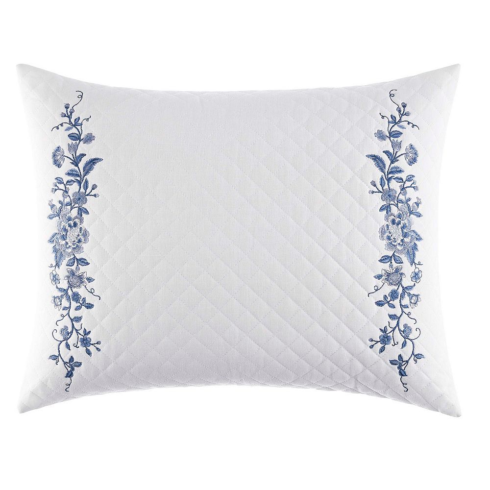 Laura Ashley Lifestyles Charlotte Quilted Throw Pillow