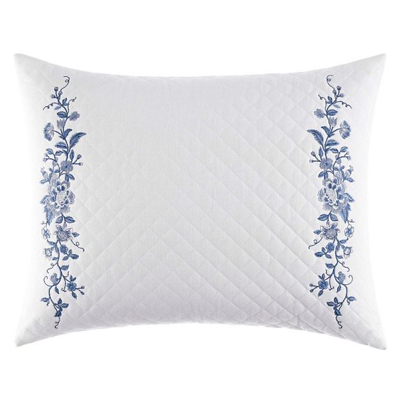 Laura Ashley Lifestyles Charlotte Quilted Throw Pillow