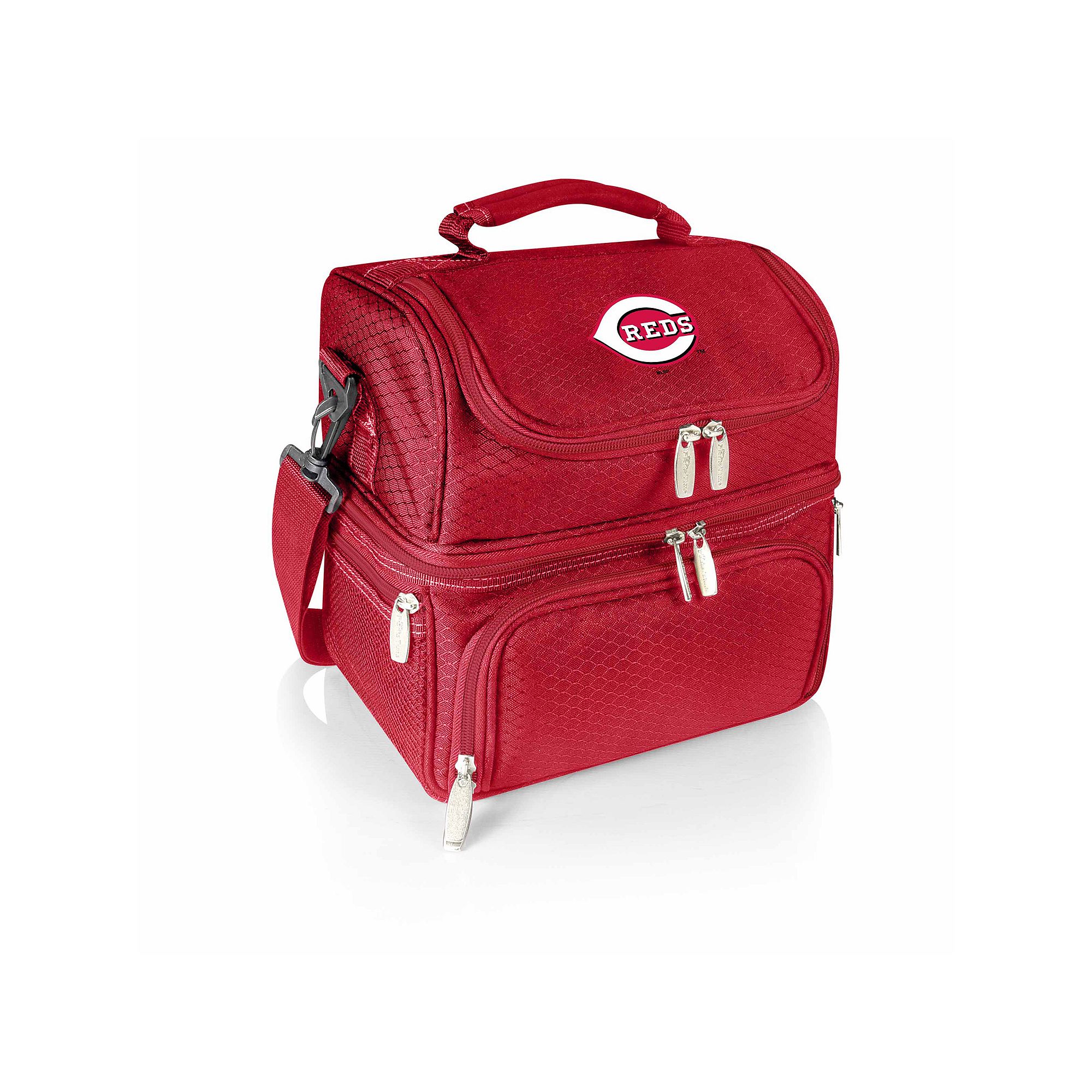 Picnic Time Cincinnati Reds Pranzo 7-Piece Insulated Cooler Lunch Tote Set,