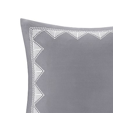 INK+IVY Isla Embroidered Euro Sham