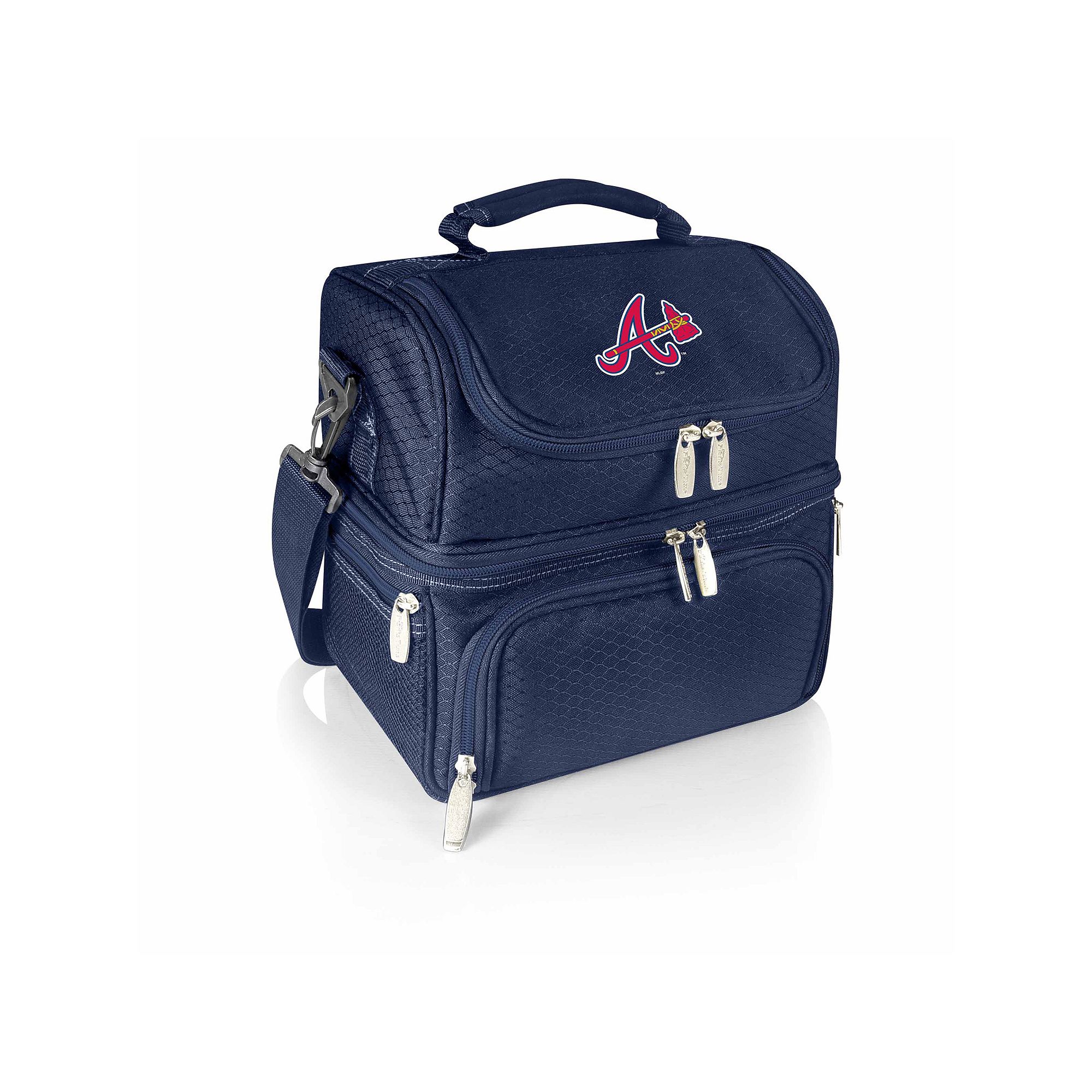 Picnic Time Atlanta Braves Pranzo 7-Piece Insulated Cooler Lunch Tote Set, 