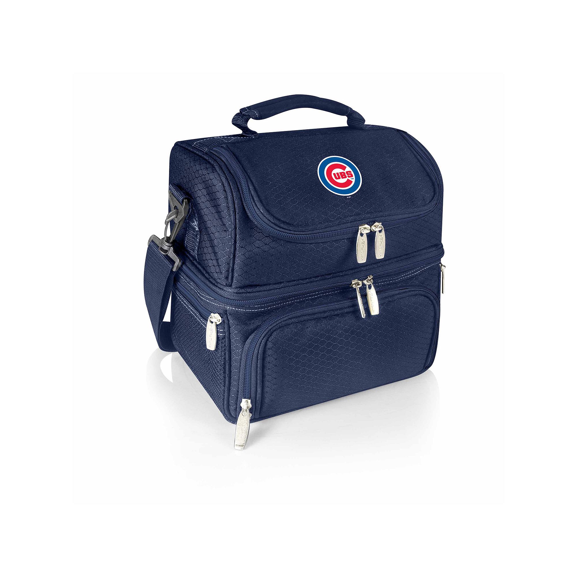 Picnic Time Chicago Cubs Pranzo 7-Piece Insulated Cooler Lunch Tote Set, Bl