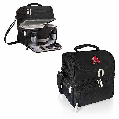 Picnic Time Arizona Diamondbacks Pranzo 7-Piece Insulated Cooler Lunch Tote Set