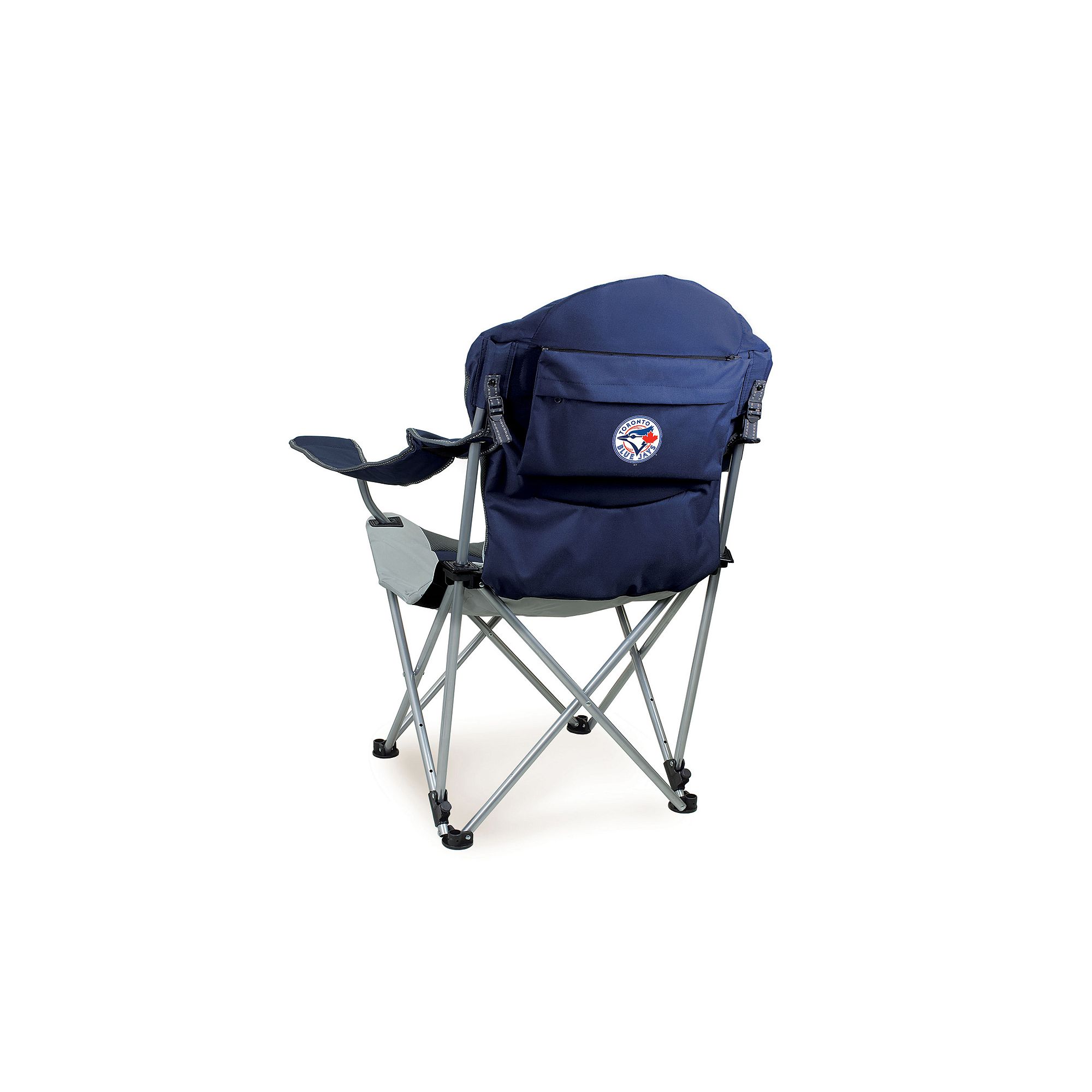 Picnic Time Toronto Blue Jays Reclining Camp Chair, Jay Blue