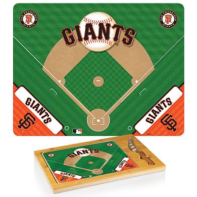 Picnic Time San Francisco Giants Icon Rectangular Cutting Board Gift Set