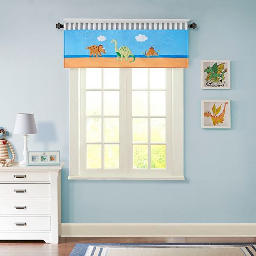 Mi Zone Kids Daring Dino Valance – 50” x 18”