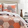 Lush Décor Briley 3 Piece Quilt Set, Full/Queen - Macy's
