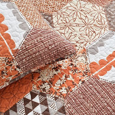 Lush Decor Briley Quilt Set