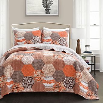 Lush Decor Briley Quilt Set