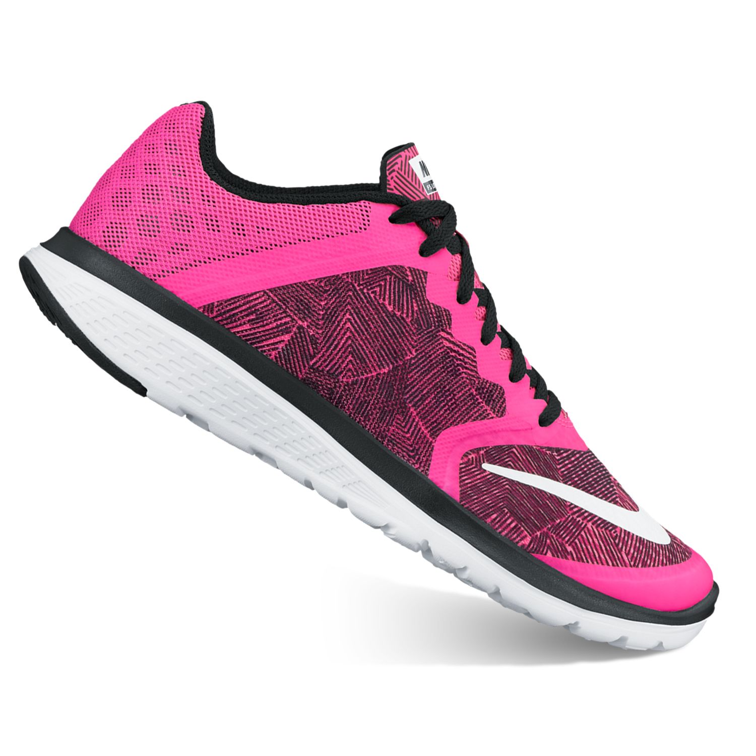 nike fs lite run 3 womens black and white