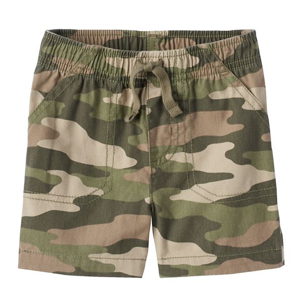 Baby Boy Jumping Beans® Canvas Camouflage Shorts