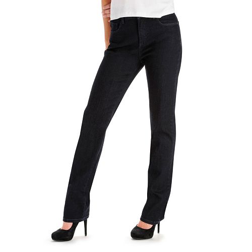 Women's Lee Instantly Slims High Waisted Straight-Leg Jeans