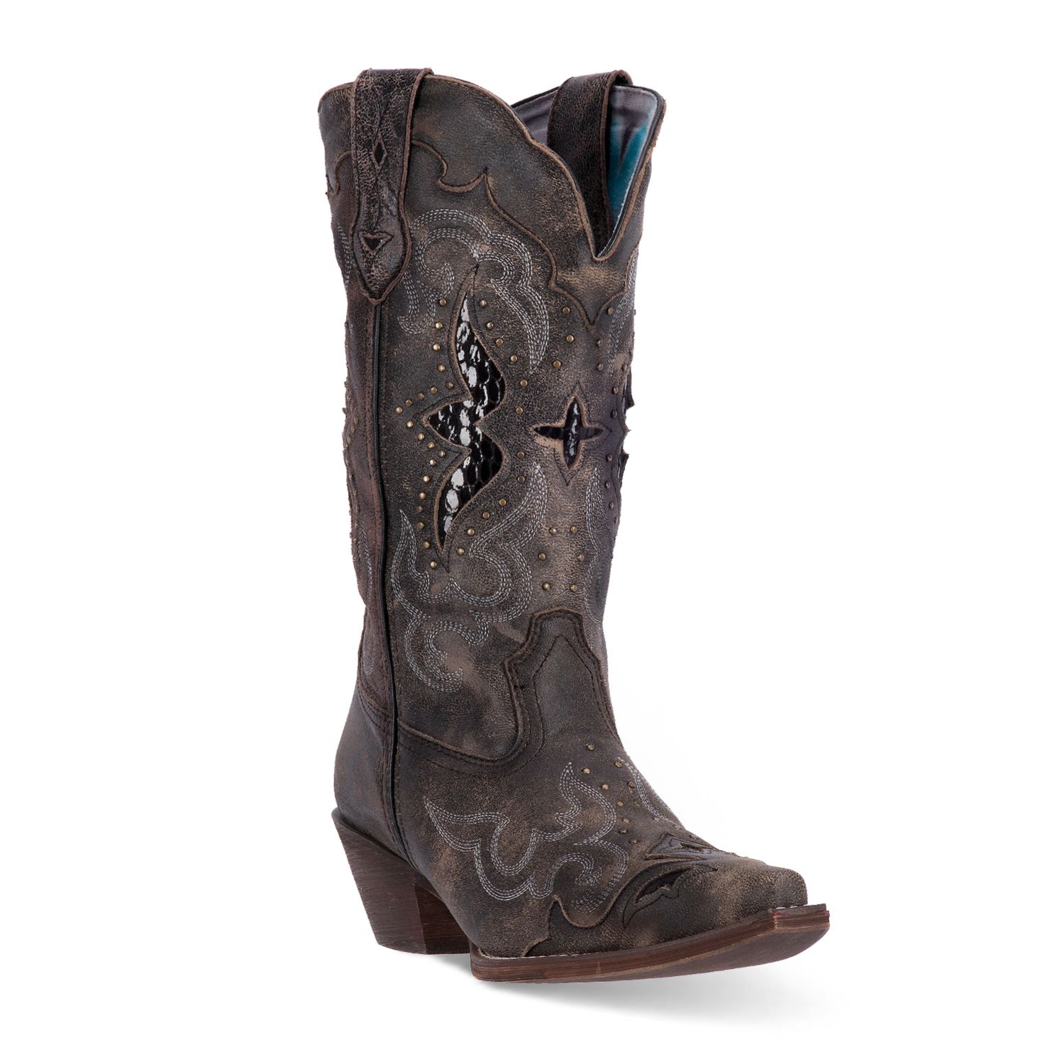 snakeskin cowboy boots womens