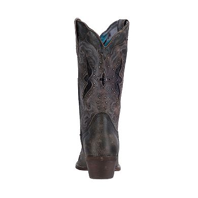 Laredo Lucretia Women's Snakeskin Print Cowboy Boots