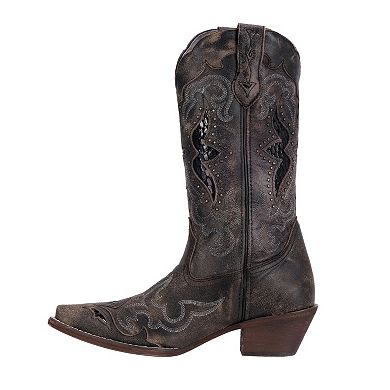 Laredo Lucretia Women's Snakeskin Print Cowboy Boots