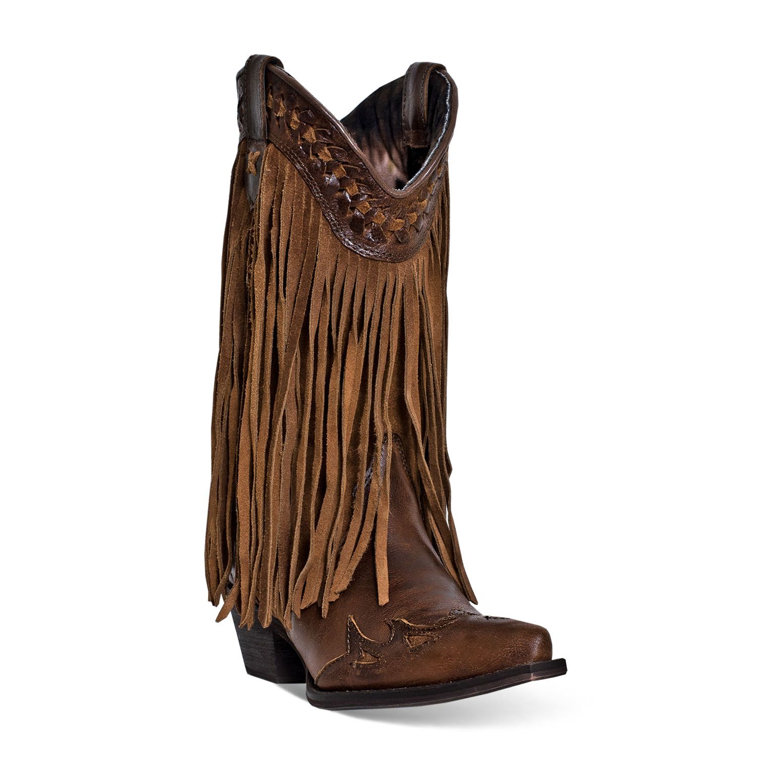 dingo fringed cowgirl boots