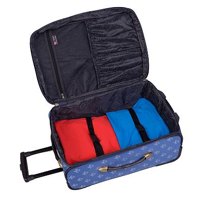 American Flyer Fleur De Lis 4-Piece Luggage Set