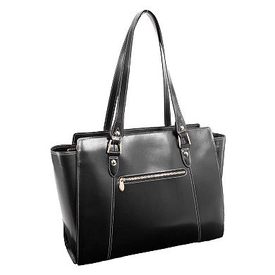 McKleinUSA Tablet Faux-Leather Shoulder Tote