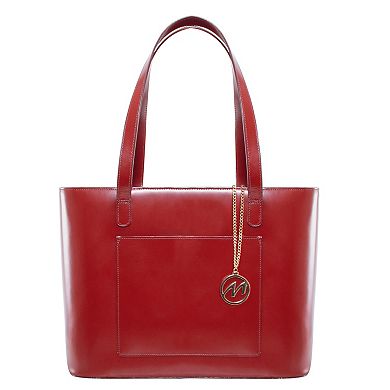 McKleinUSA Tablet Leather Shoulder Tote
