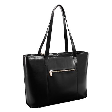 McKleinUSA Tablet Leather Shoulder Tote