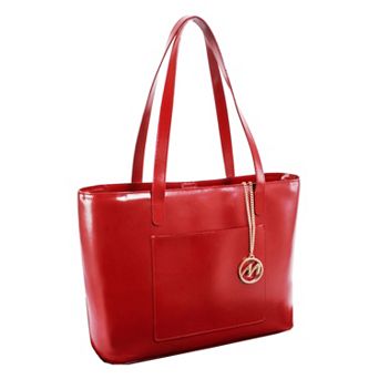 McKleinUSA Tablet Leather Shoulder Tote
