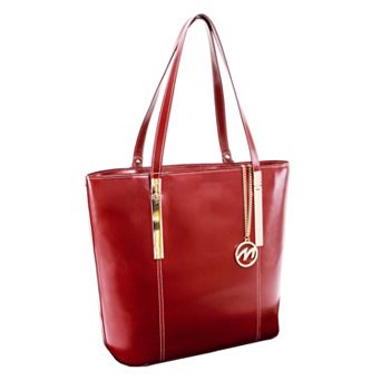 McKleinUSA Tablet Leather Shoulder Tote