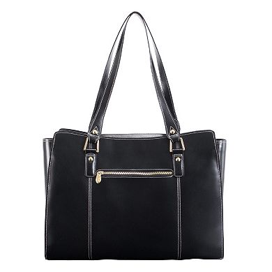 McKleinUSA Tablet Leather Shoulder Tote