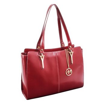 McKleinUSA Tablet Leather Shoulder Tote