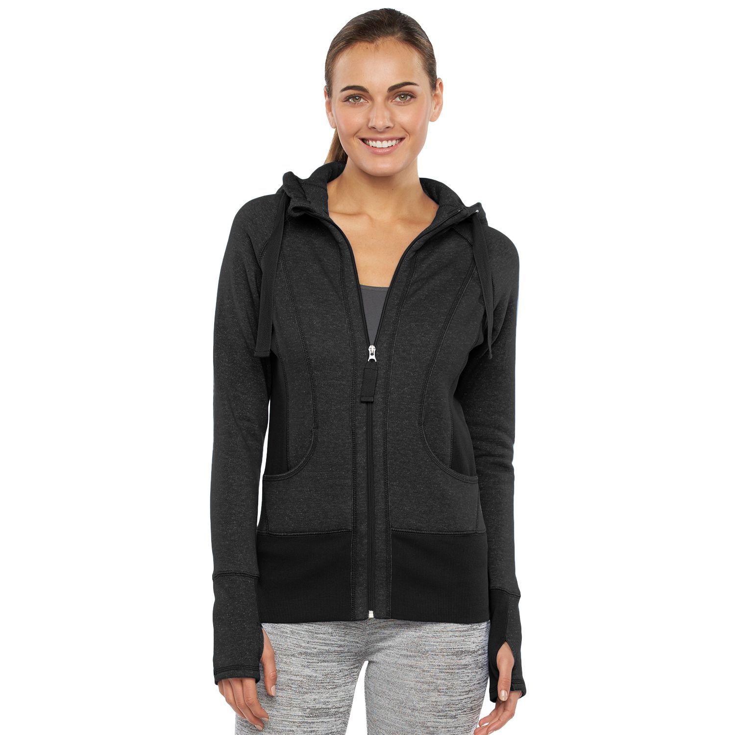 90 degree by reflex fleece hoodie