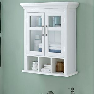 Simpli Home Avington Two Door Wall Cabinet