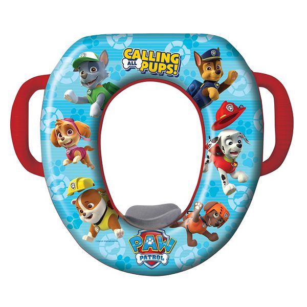 Toilet Seat Cover Patrol Calling All Pups Soft Potty For Kids 