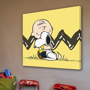 Marmont Hill Peanuts Charlie Brown Snoopy Canvas Wall Art