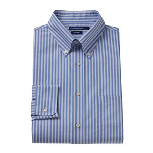 Men's Croft & Barrow® Fitted No-Iron Dress Shirt