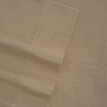 Tribeca Living Flannel Solid 2-pack Pillowcases