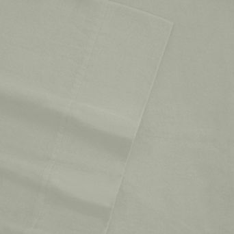 Flannel Solid Deep Pocket Fitted Sheet