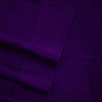 Tribeca Living Flannel Solid Oversized Flat Sheet