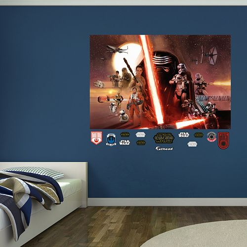 Star Wars: Episode VII The Force Awakens Wall Decal by Fathead