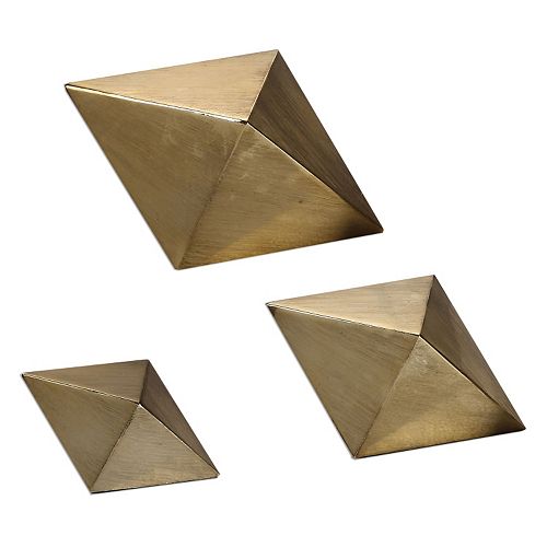 Rhombus Table Decor 3-pc. Set