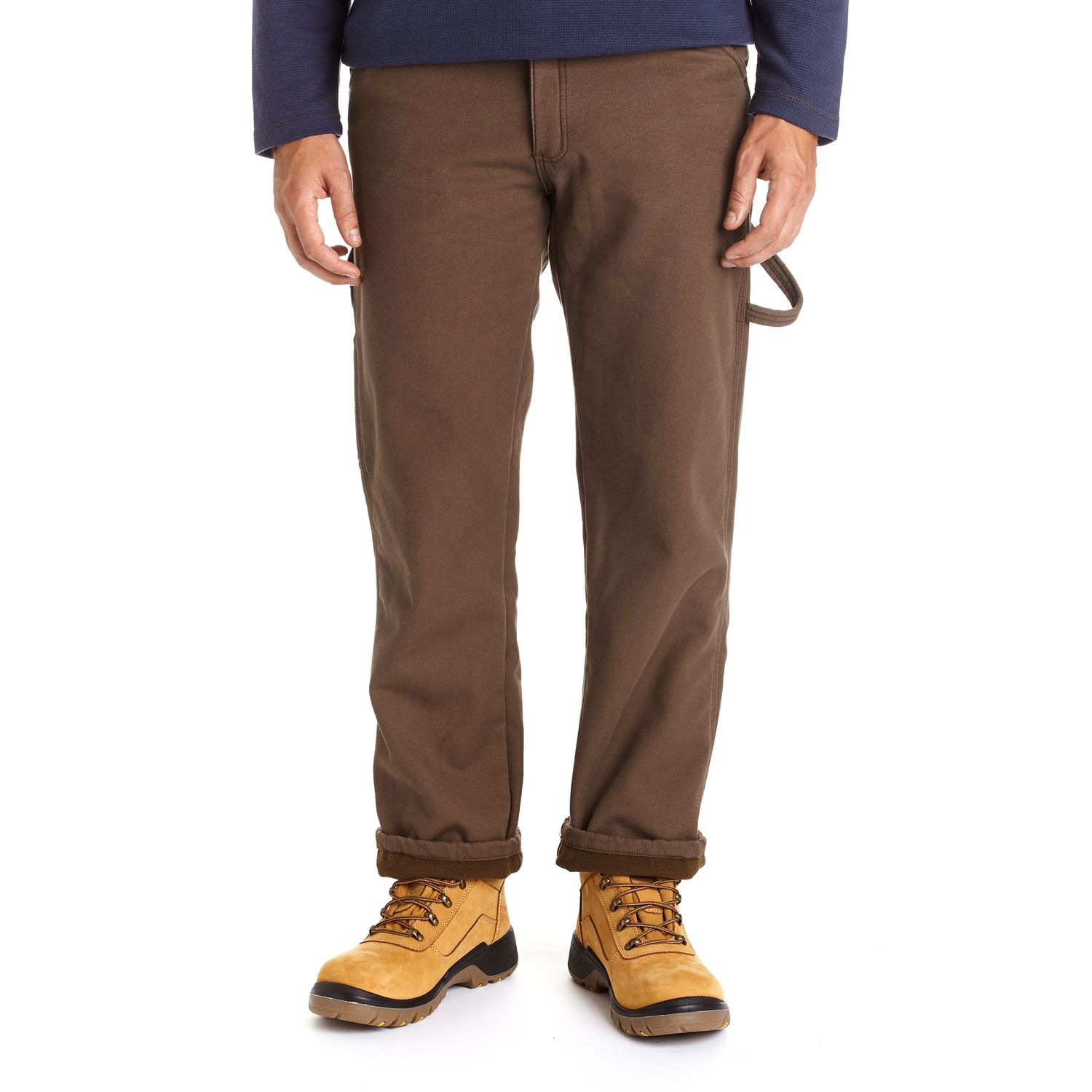 fleece lined carpenter work pants