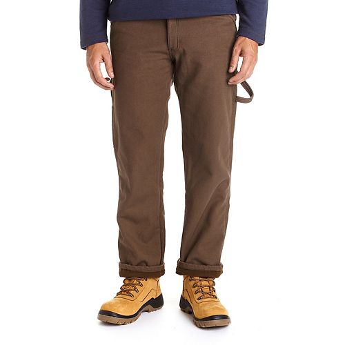 fleece lined carpenter jeans