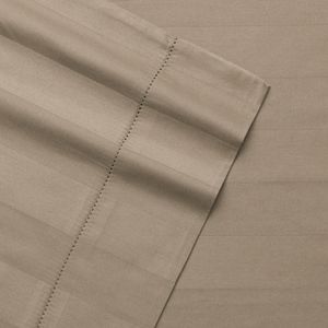 Grand Collection Tuxedo Hemstitch 325 Thread Count Stripe Sheet Set