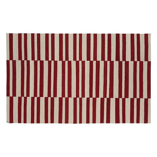Kaleen Nomad Stripes Reversible Wool Rug