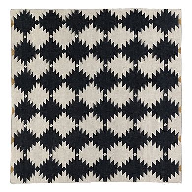 Kaleen Nomad Geronimo Geometric Reversible Wool Rug